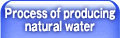 Process of producing natural water